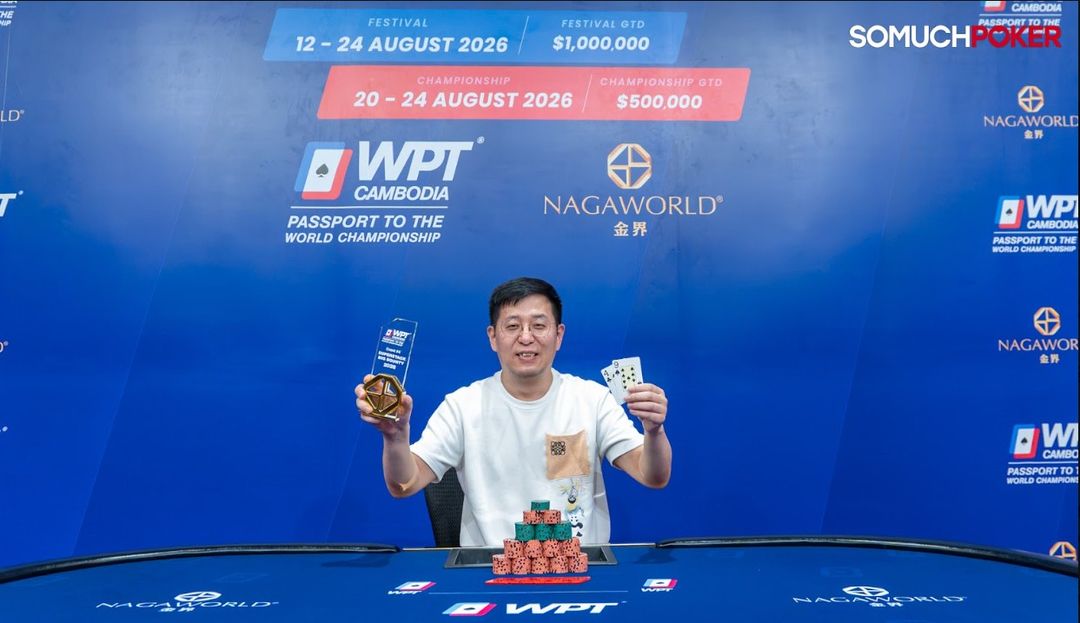 WPT Cambodia Passport to the World Championship 2026, Peng Wang 2