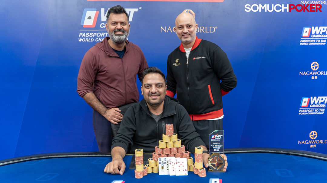 WPT Cambodia Passport to the World Championship 2026, Vishal Tajpuria