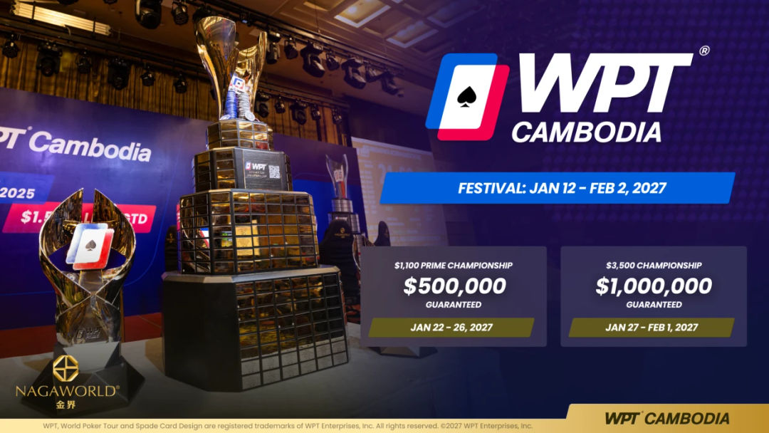 WPT Cambodia Passport to the World Championship 2026