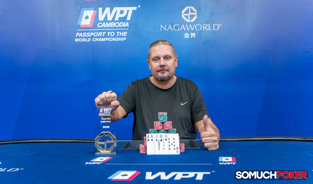 WPT Cambodia Passport to the World Championship 2026, Tommi Krankka