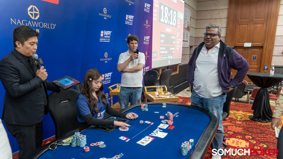 WPT Cambodia Passport to the World Championship 2026, Mangalam Seksaria