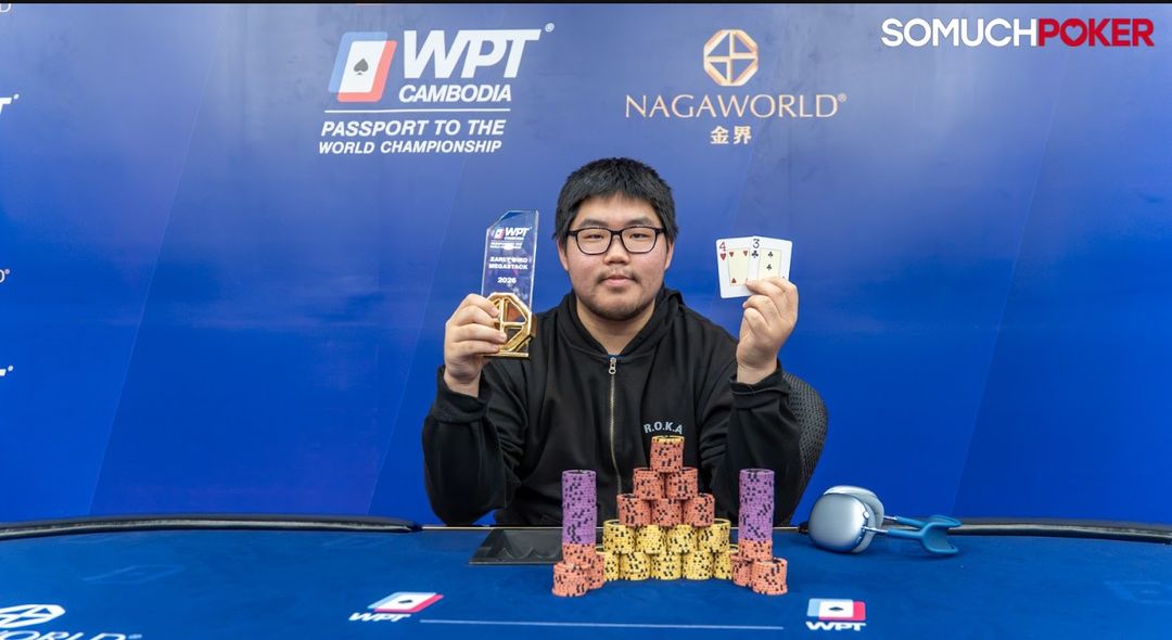 WPT Cambodia Passport to the World Championship 2026, Jaejin Lee