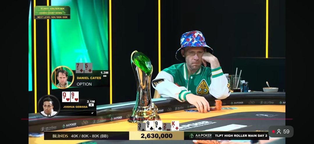 The Lord Poker Tournament Jeju 2026, Daniel Cates