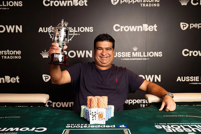Aussie Millions Poker Championship 2026, Gautam Dhingra