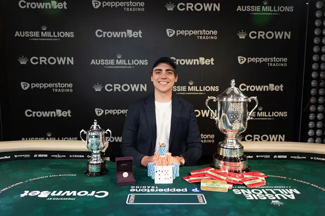 Aussie Millions Poker Championship 2026, Malcolm Trayner