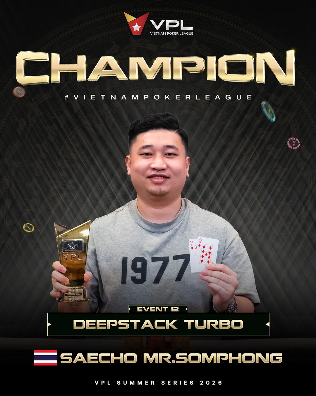 VPL Vietnam Poker League III 2026, Somphong Saecho