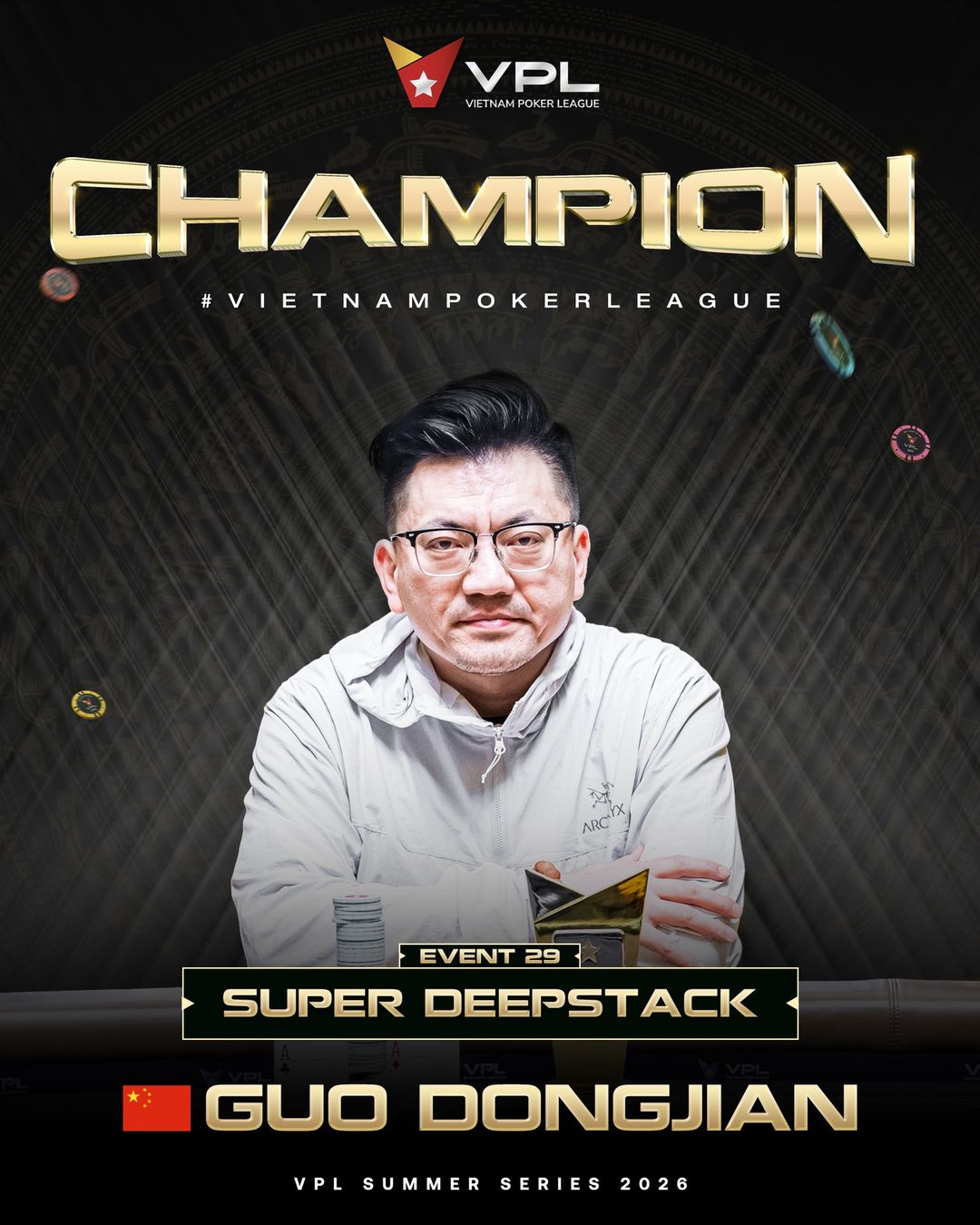 VPL Vietnam Poker League III 2026, Dongjian Guo