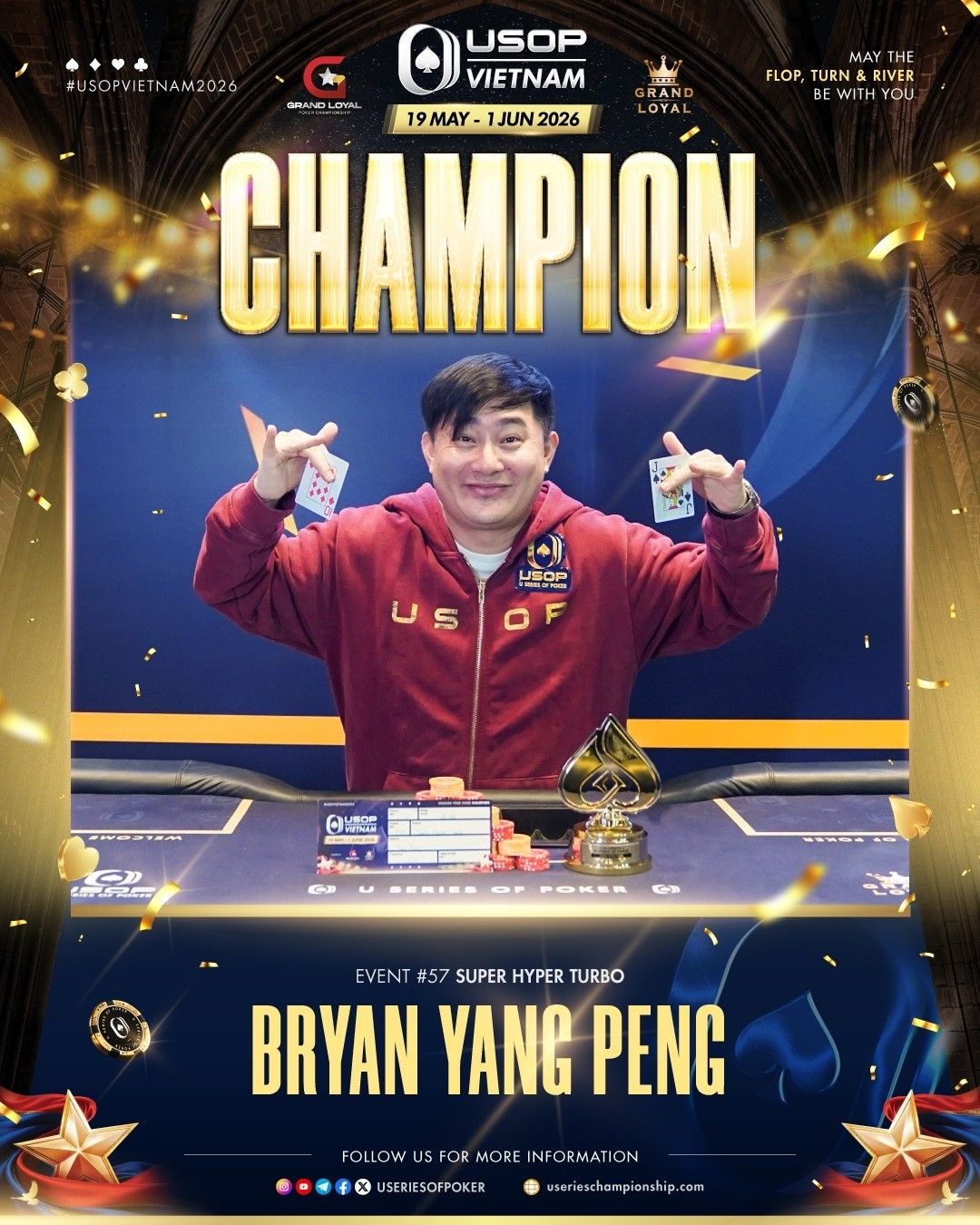 USOP Vietnam HaLong Bay 2026, Peng Yang