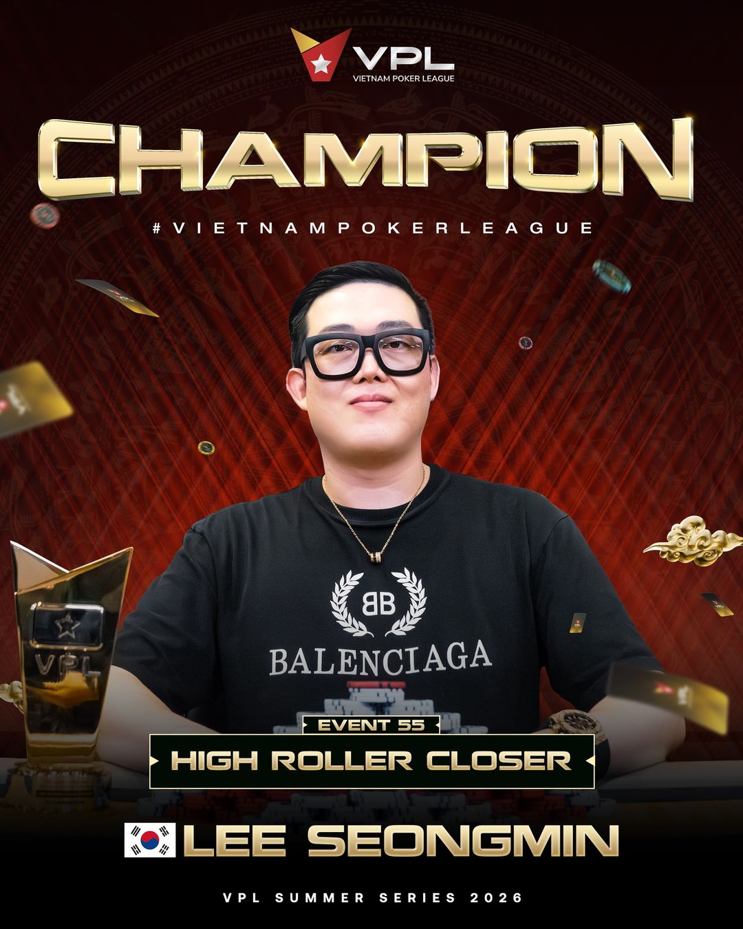 VPL Vietnam Poker League III 2026, Seongmin Lee