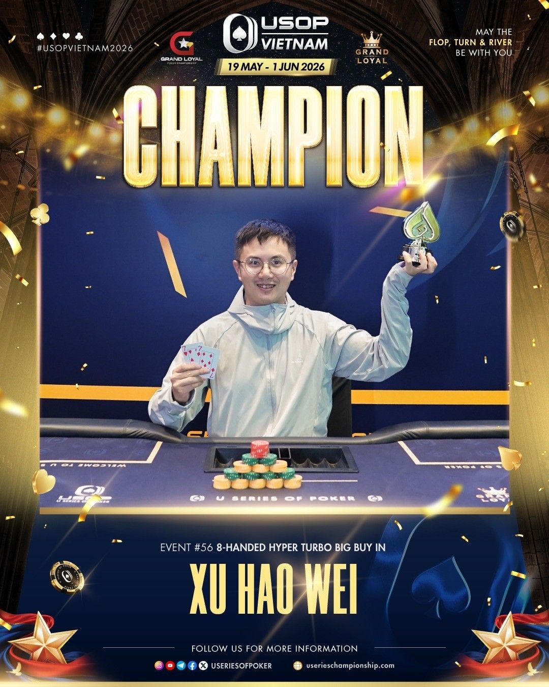 USOP Vietnam HaLong Bay 2026, Haowei Xu