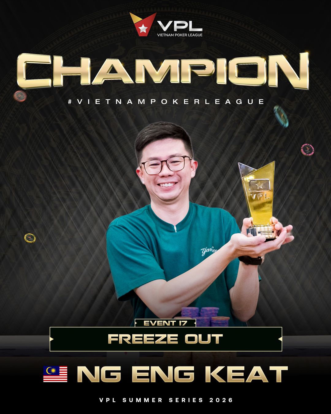 VPL Vietnam Poker League III 2026, Eng Keat Ng