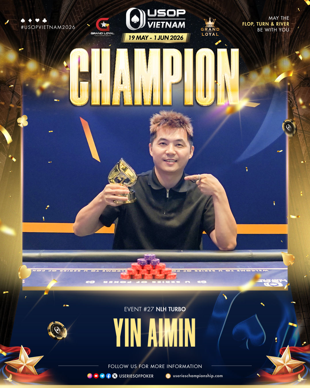 USOP Vietnam HaLong Bay 2026, Aimin Yin