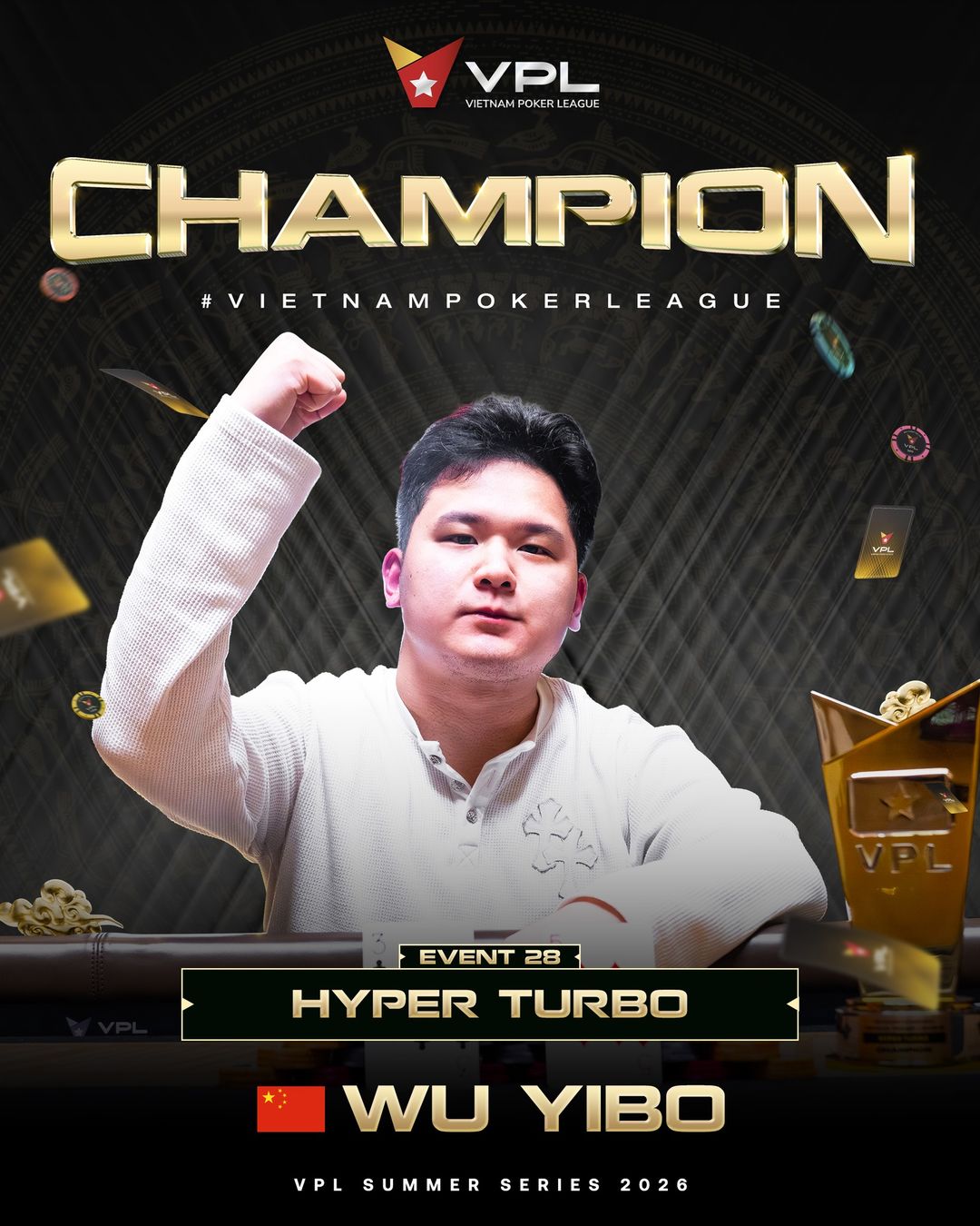 VPL Vietnam Poker League III 2026, Yibo Wu