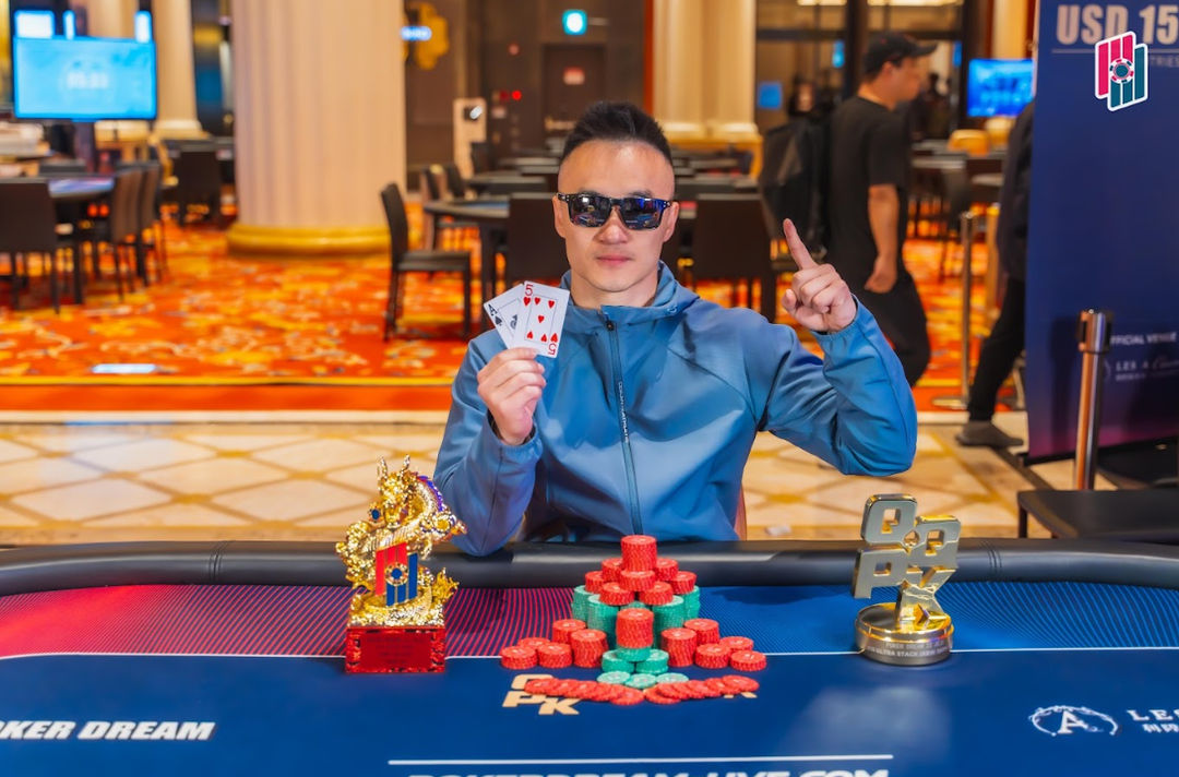 Poker Dream 22 Jeju, Yankai Zhang