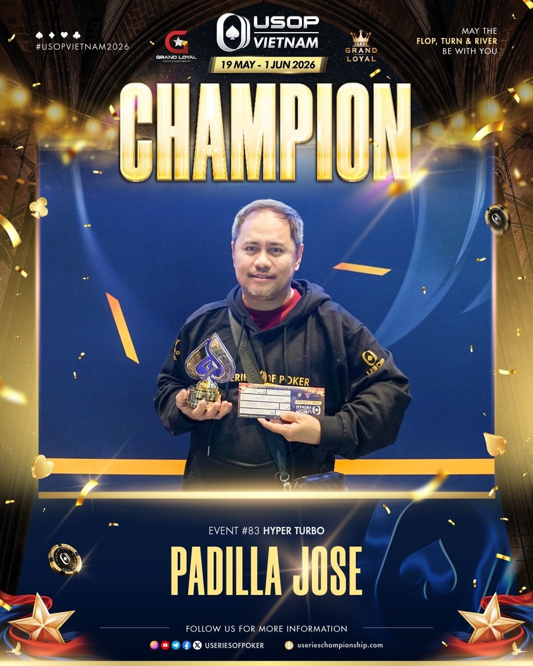 USOP Vietnam HaLong Bay 2026, Jose Padilla