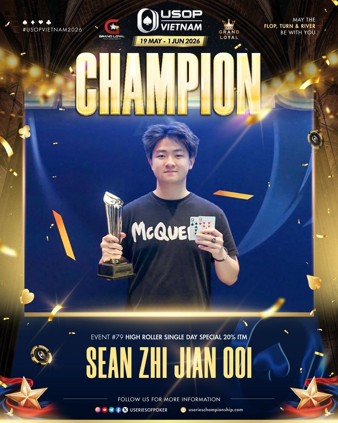 USOP Vietnam HaLong Bay 2026, Sean Ooi