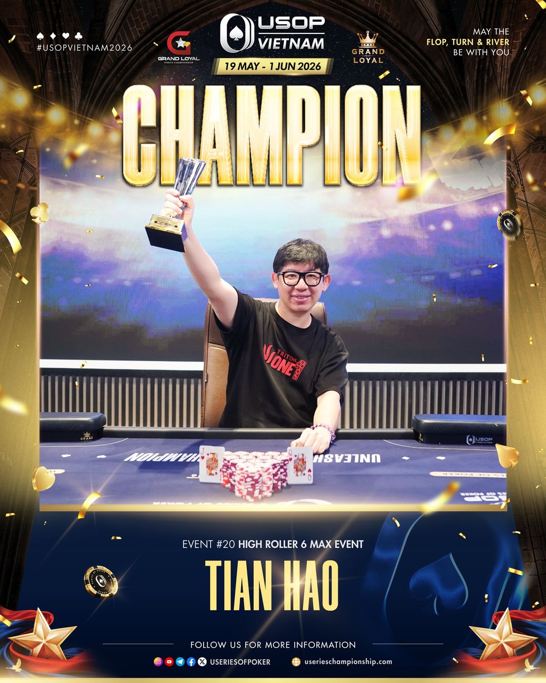 USOP Vietnam HaLong Bay 2026, Hao Tian