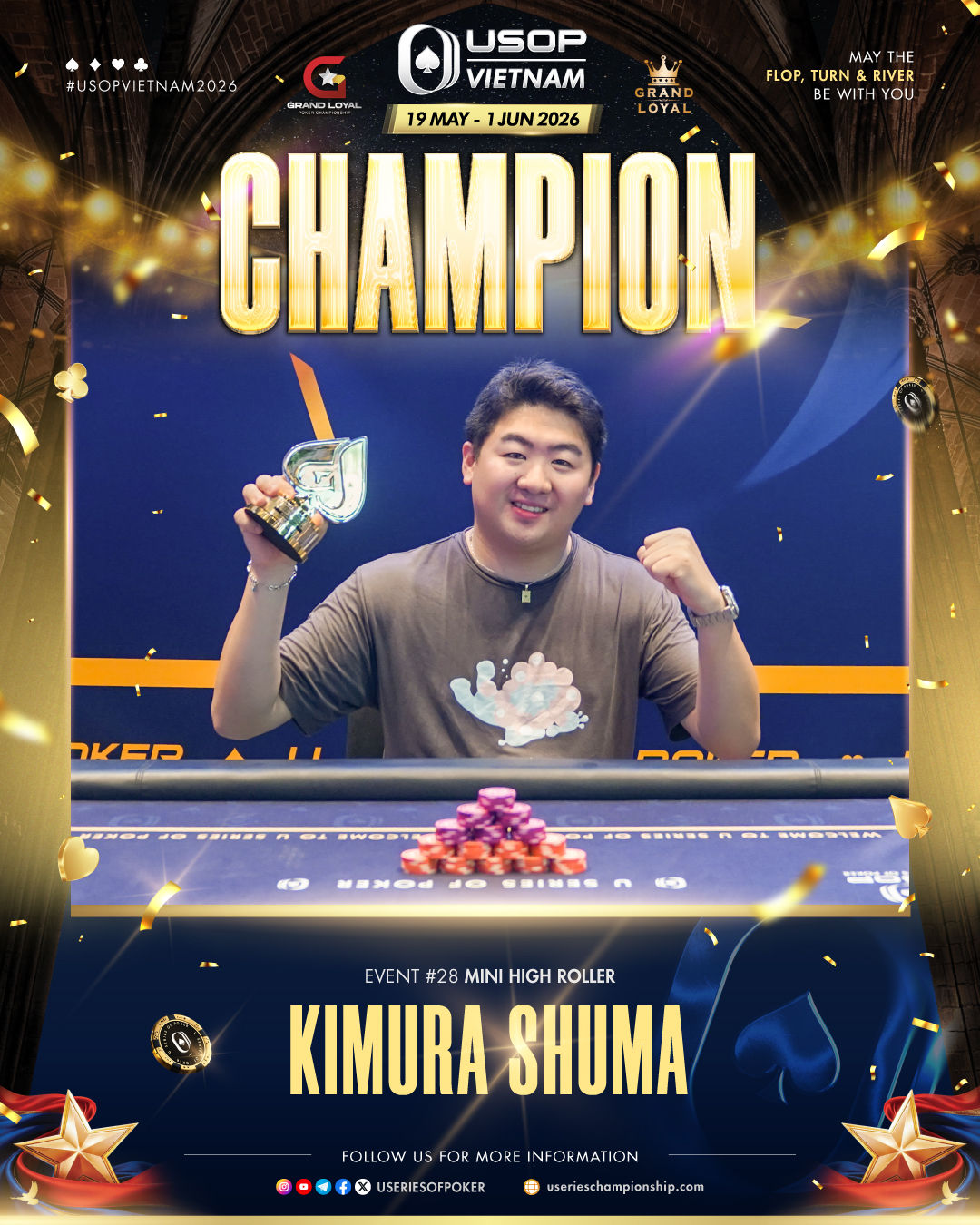 USOP Vietnam HaLong Bay 2026, Shuma Kimura