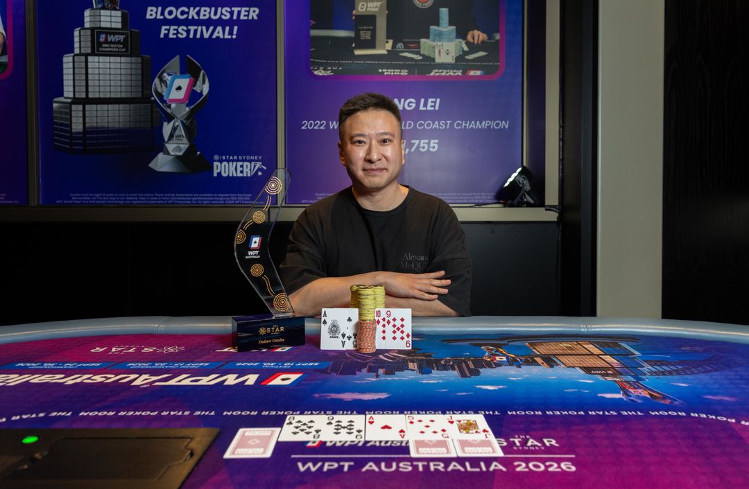 WPT Australia 2026, Guangyu Wang