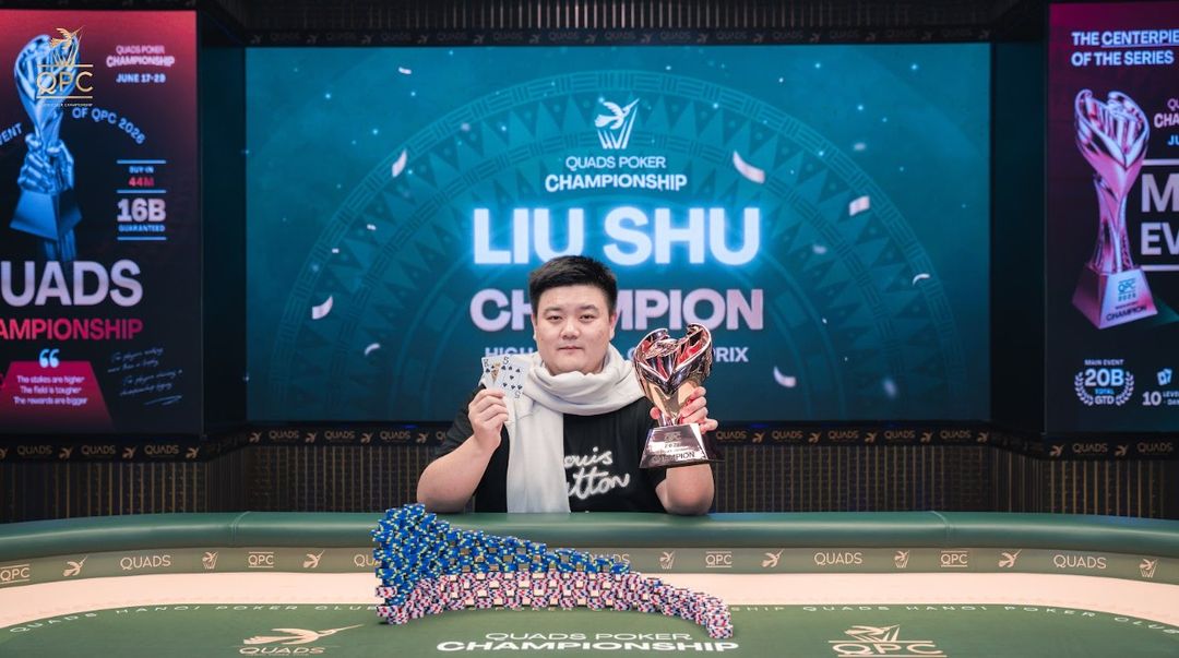 Quads Poker Championship I 2026, Shu Liu