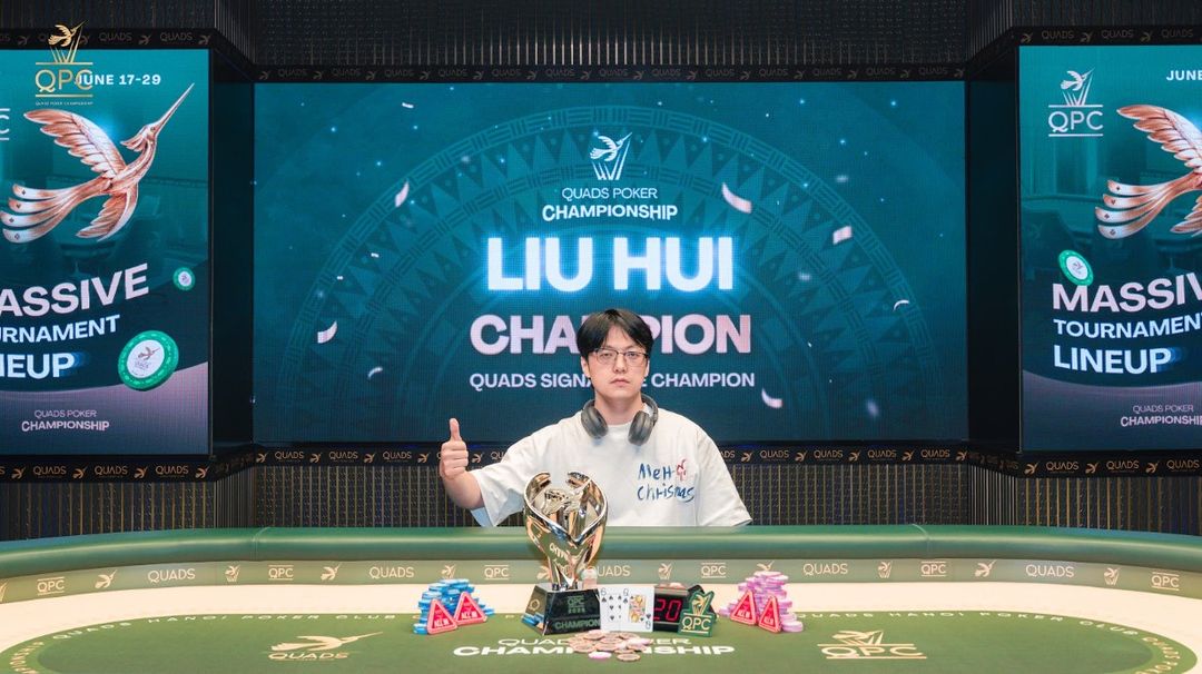Quads Poker Championship I 2026, Hui Liu