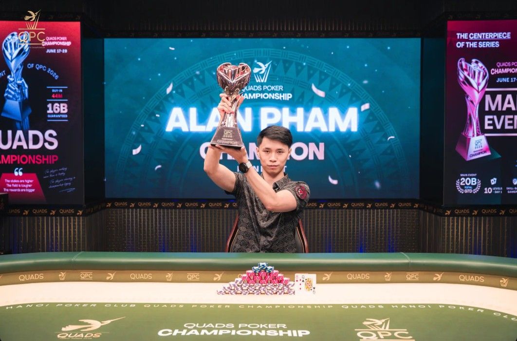 Quads Poker Championship I 2026, Alan Pham
