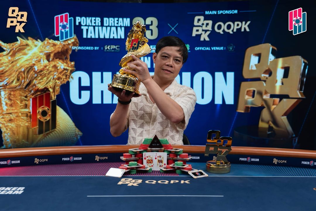 Poker Dream 23 Taiwan Main Event優勝者のNgoc Anh Cao選手