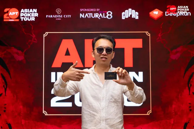 APT Incheon 2026, Shoumin Zhang