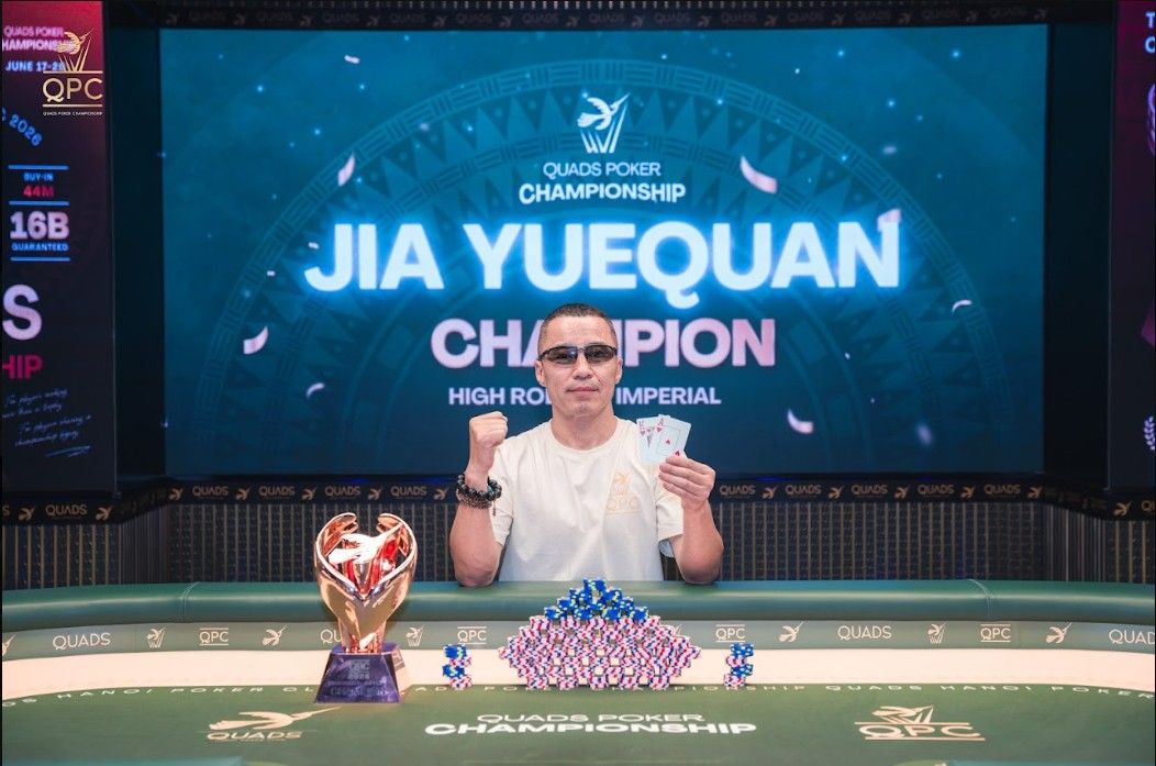 Quads Poker Championship I 2026, Yuequan Jia