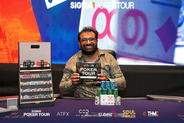 SiGMA Poker Tour Manila 2026, Gursimran Brar