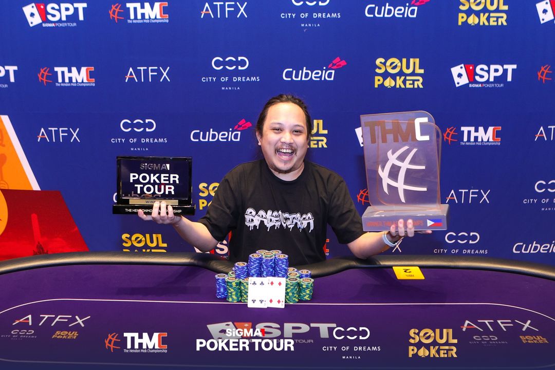 SiGMA Poker Tour Manila 2026, Anthony Castro