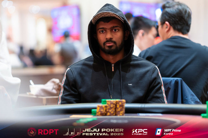 Abhijith Cheruku, Jeju Poker Festival 2025