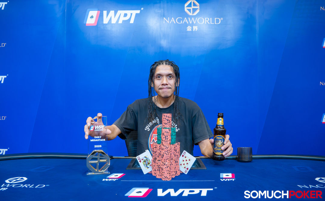 WPT Cambodia 2026, David Darrahrith