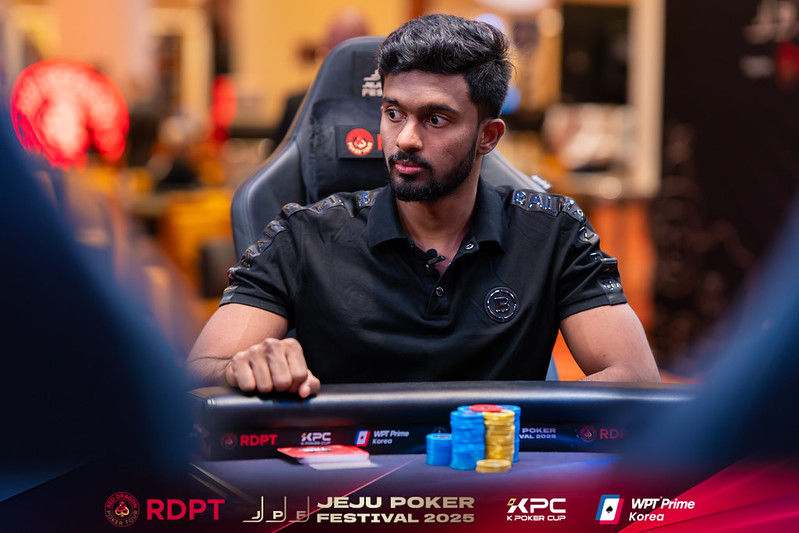 Abhijith Cheruku, Jeju Poker Festival 2025
