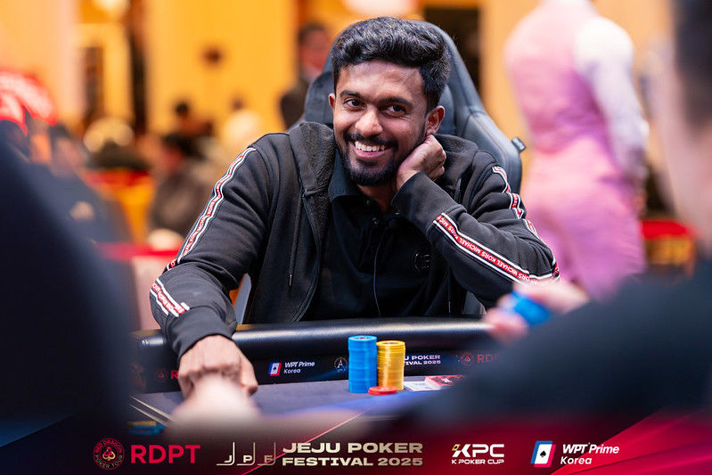 Abhijith Cheruku, Jeju Poker Festival 2025