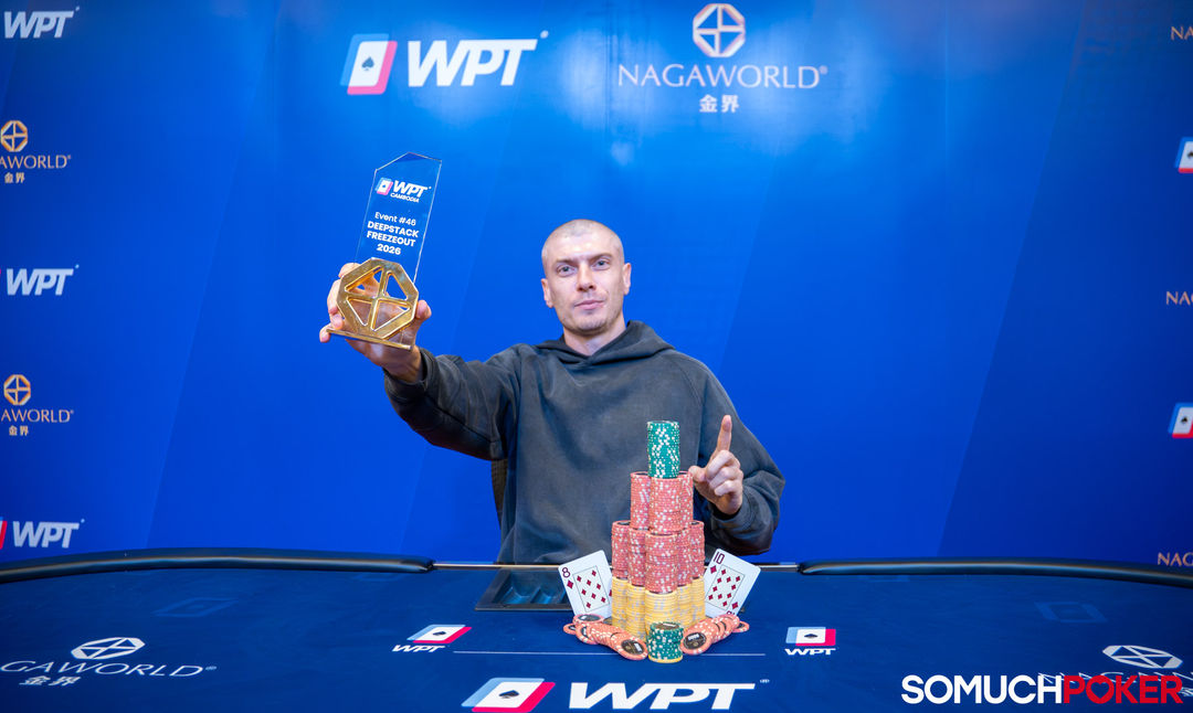 WPT Cambodia 2026, Erik Rozhynskyi