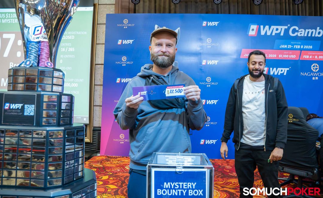 WPT Cambodia 2026, Aleksandras Rusinovas