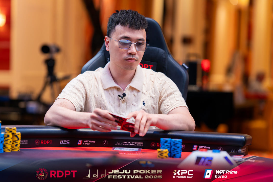 Khoa Anh Ngo, Jeju Poker Festival 2025