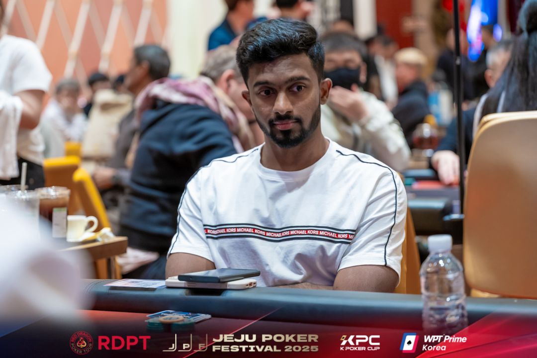Abhijith Cheruku, Jeju Poker Festival 2025