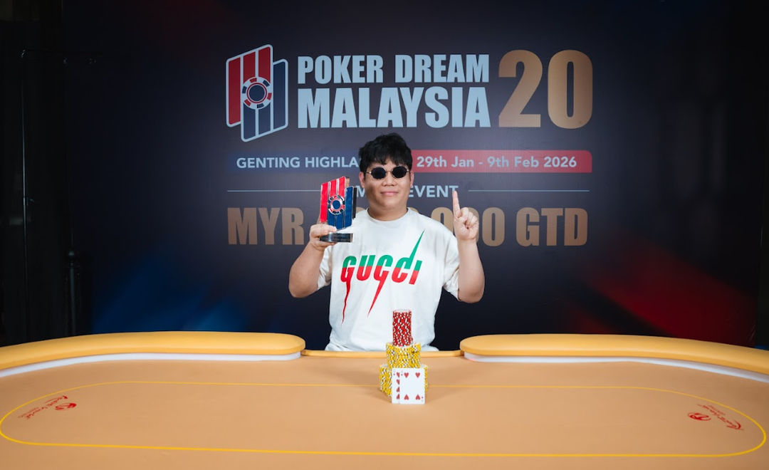 Poker Dream 20 Malaysia, Mingrui Cen