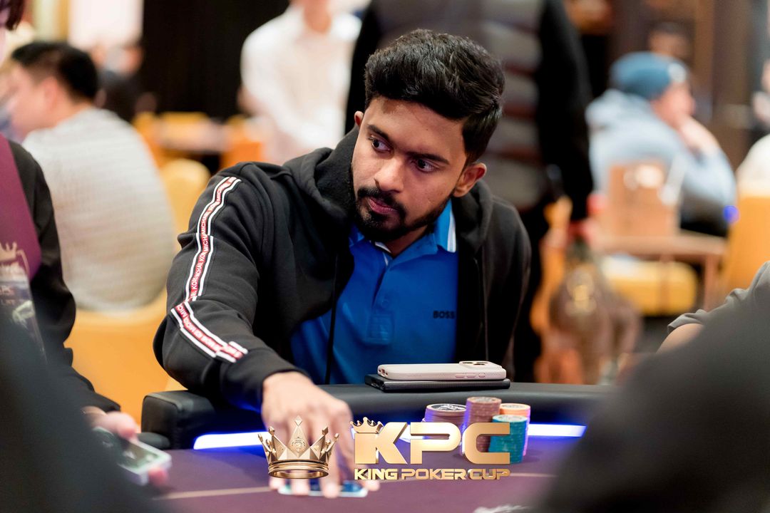 Abhijith Cheruku, King Poker Cup
