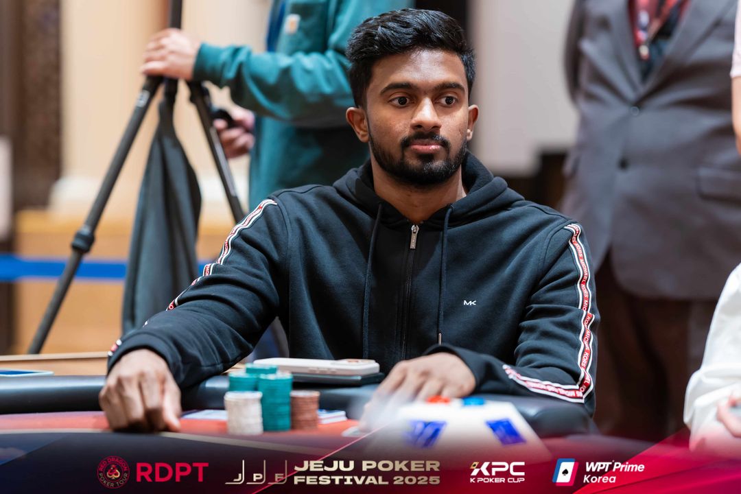 Abhijith Cheruku, Jeju Poker Festival 2025
