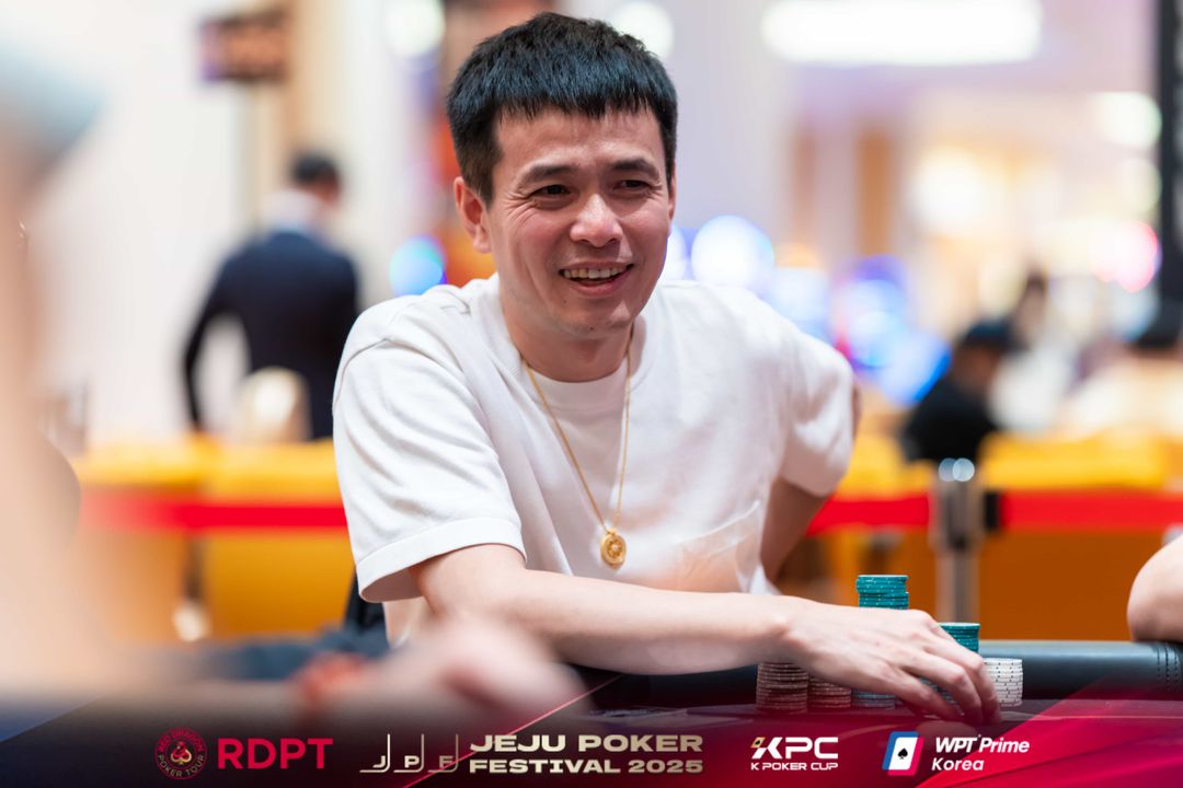 Quan Zhou, Jeju Poker Festival 2025