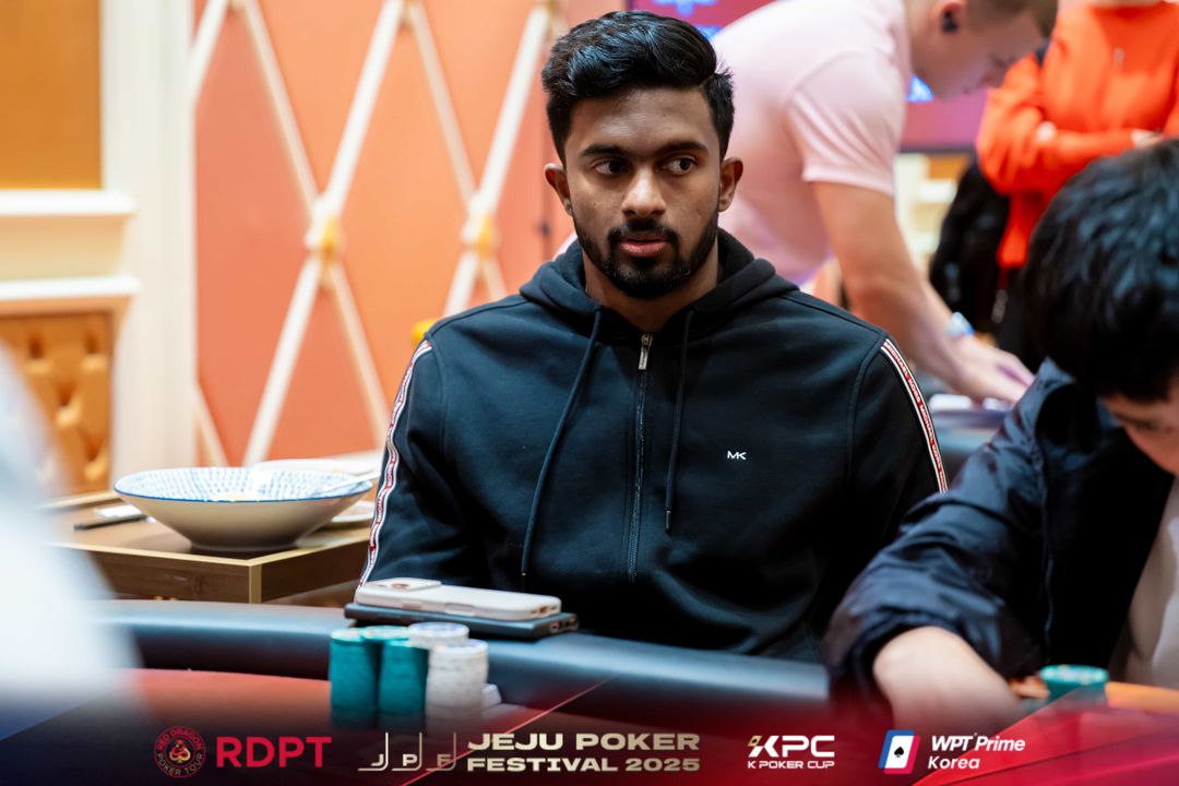 Abhijith Cheruku, Jeju Poker Festival 2025