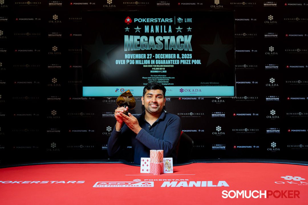 Manila Megastack 23, Palanichamy Saravanan, Saravanan Palanichamy