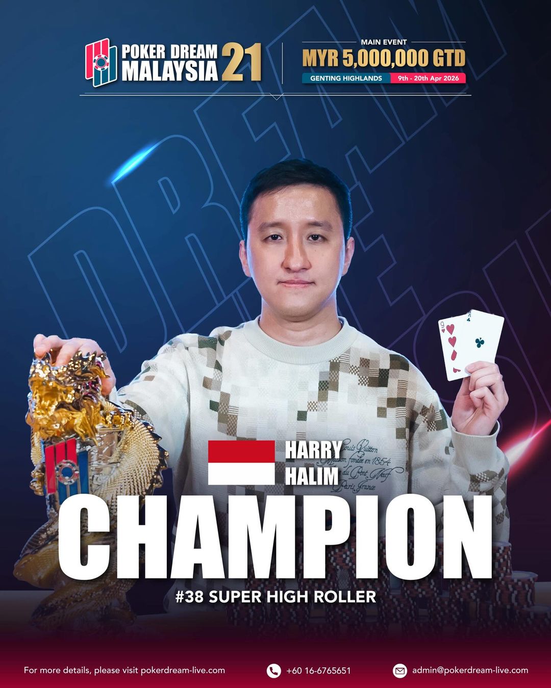 Poker Dream 21 Malaysia