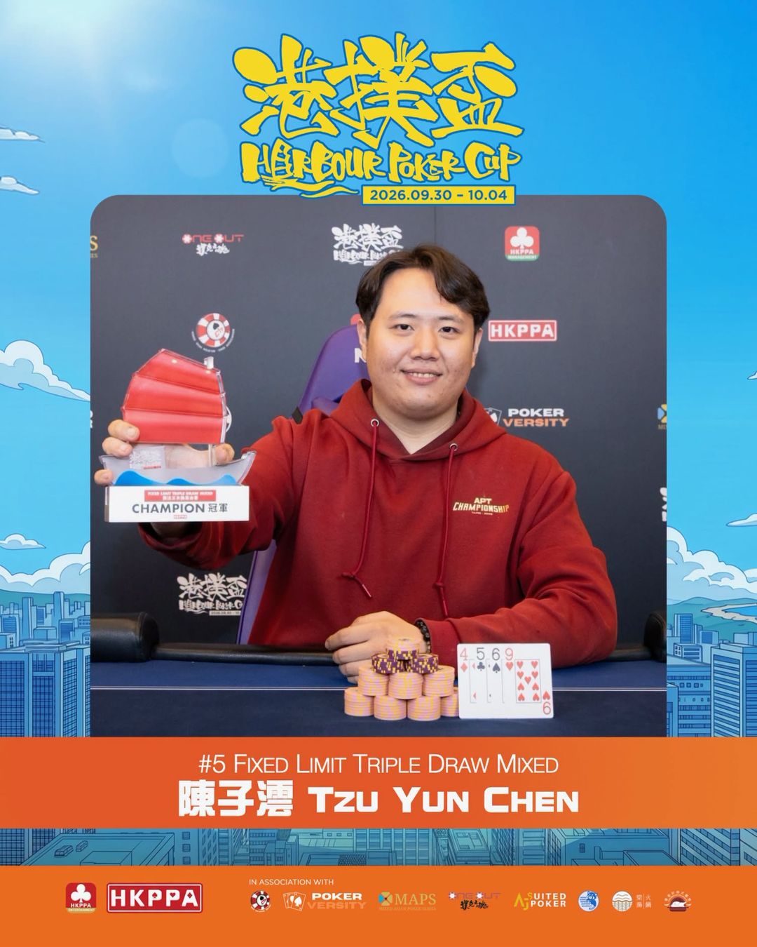 Harbour Poker Cup Autumn 2026, Tzu Yun Chen