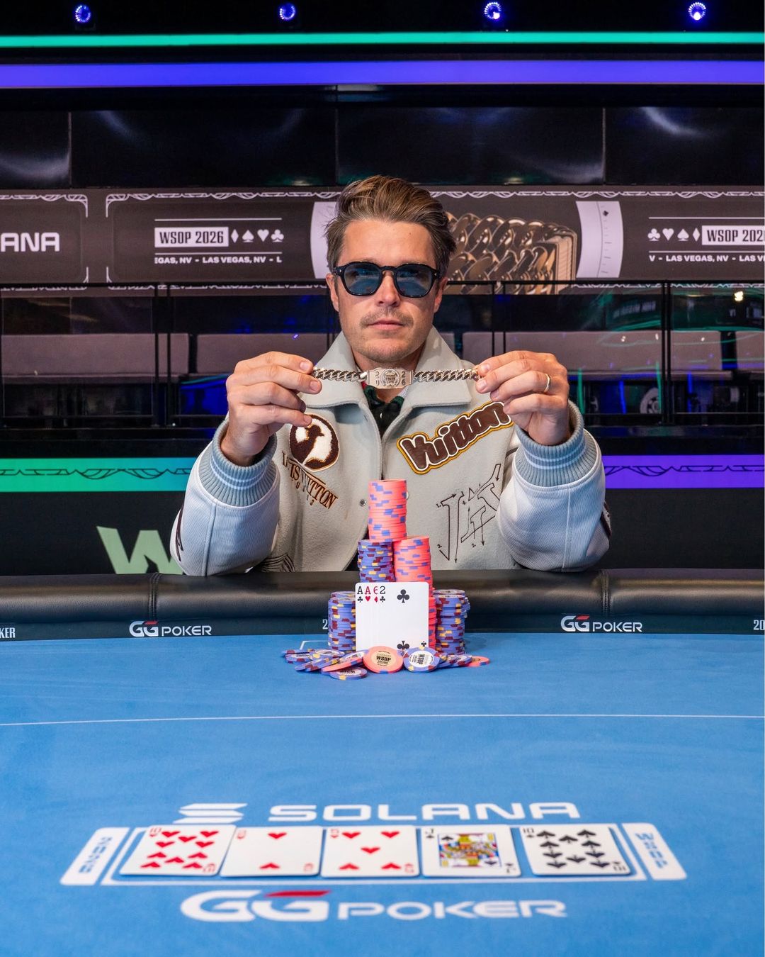 WSOP 2026 Las Vegas, Eelis Parssinen