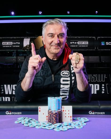 WSOP 2026 Las Vegas, Homan Mohammadi