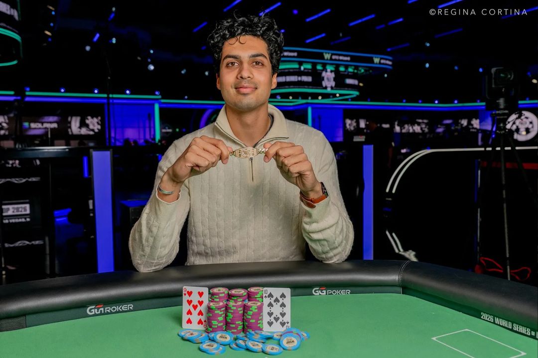 WSOP 2026 Las Vegas, Abhishek Mhatre